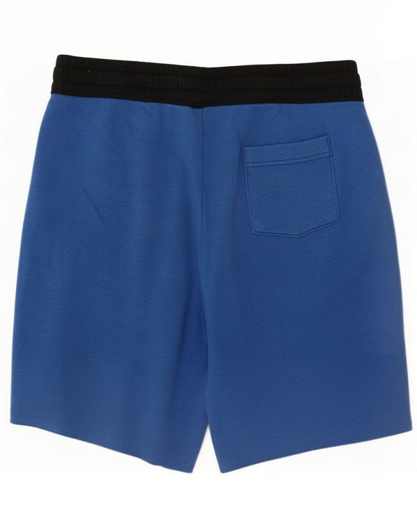 Hollister Mens Sport Shorts Small Blue Colourblock Cotton