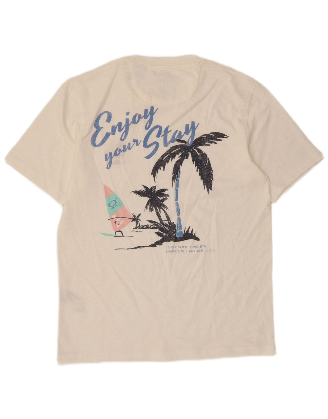 O'Neill Mens XS Bumbac alb