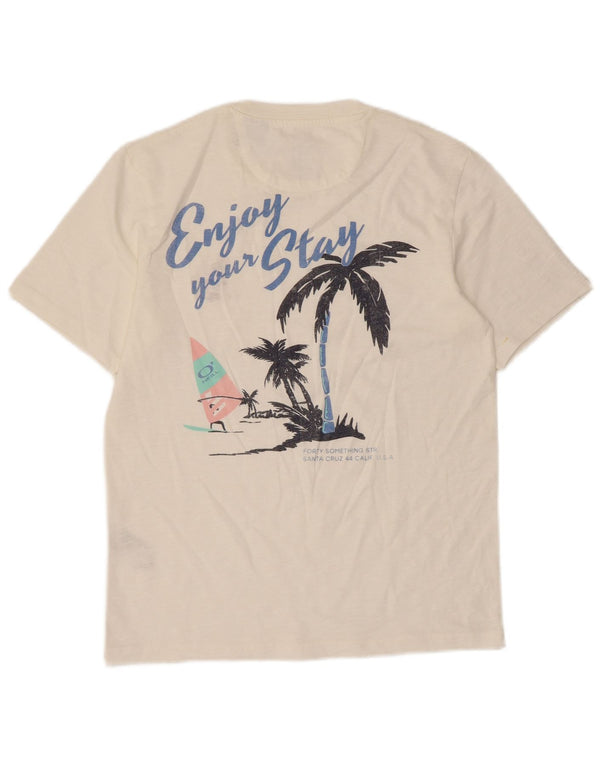 O'Neill Mens XS Hvid Bomuld