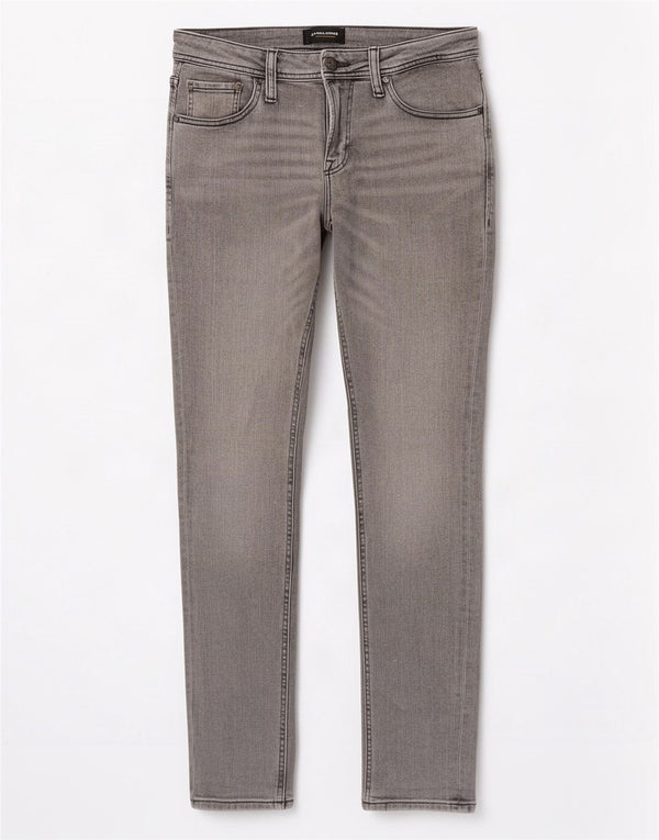 Jack & Jones muške uske traperice Liam W30 L32 sivi pamuk
