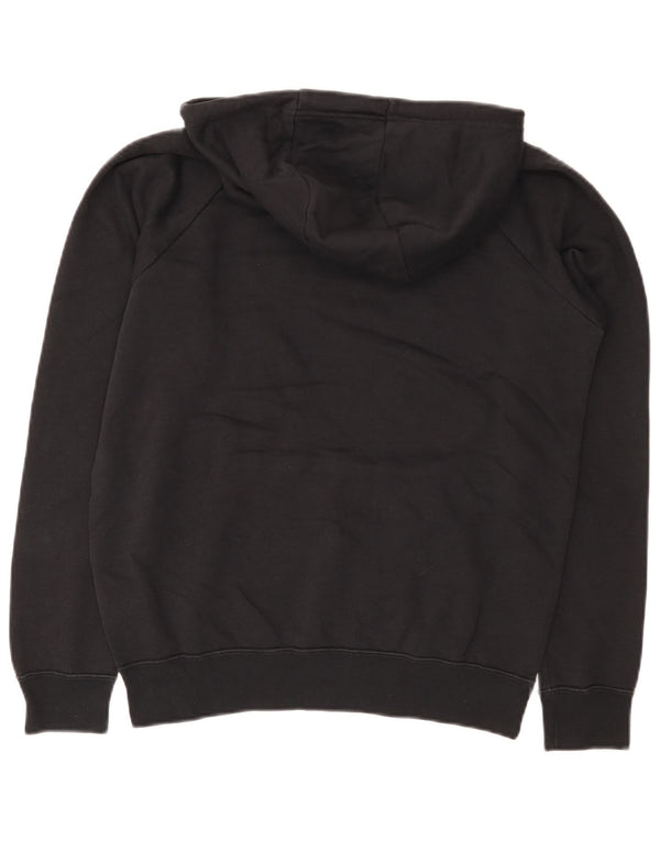 Nike Mens Hoodie Jumper Small Black Cotton