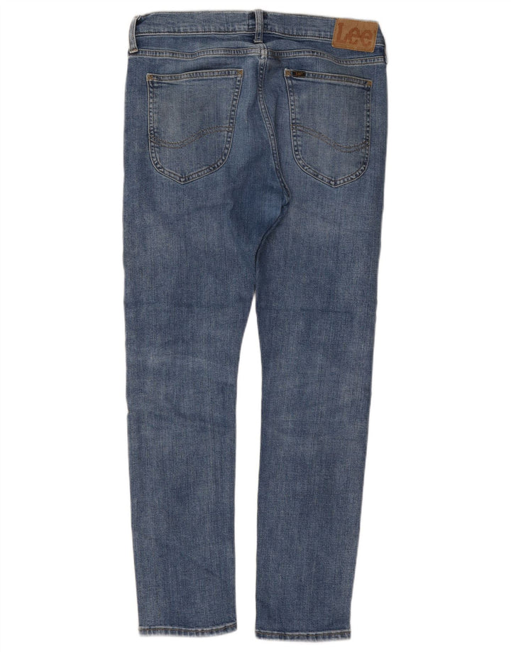 Lee Womens Slim Jeans W32 L30 Blue Cotton