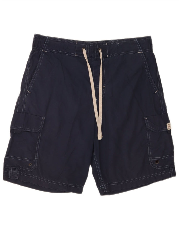 Marks & Spencer Herre Cargo svømmeshorts Mellem marineblå bomuld