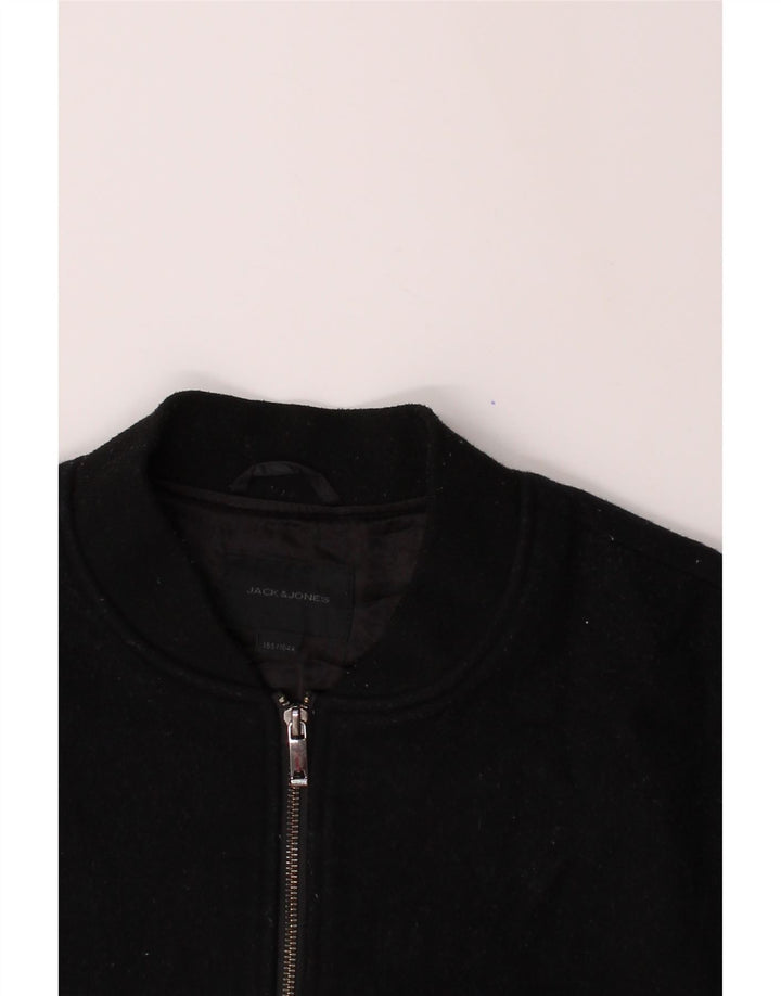 JACK & JONES Mens Tracksuit Top Jacket Medium Grey Colourblock Vintage Jack & Jones and Second-Hand Jack & Jones from Messina Hembry 