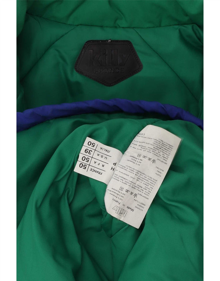 Killy Mens Ski Jacket IT 50 Large Blue Polyester