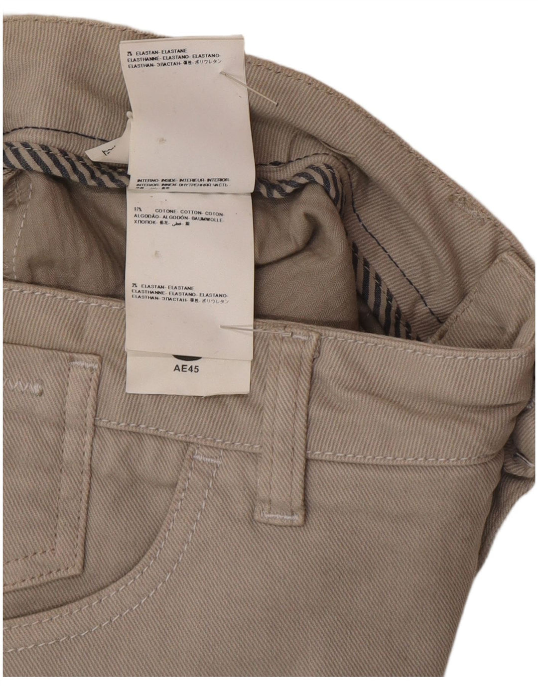 Murphy & Nye Dame Mini Denim Nederdel W31 Medium Grey Bomuld