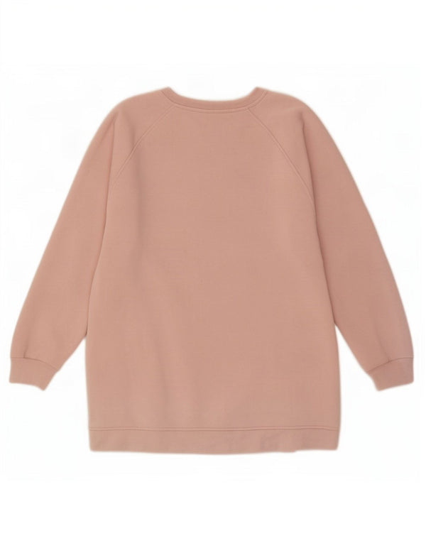 Pulover pentru femei Marks & Spencer UK 14 mare bumbac roz