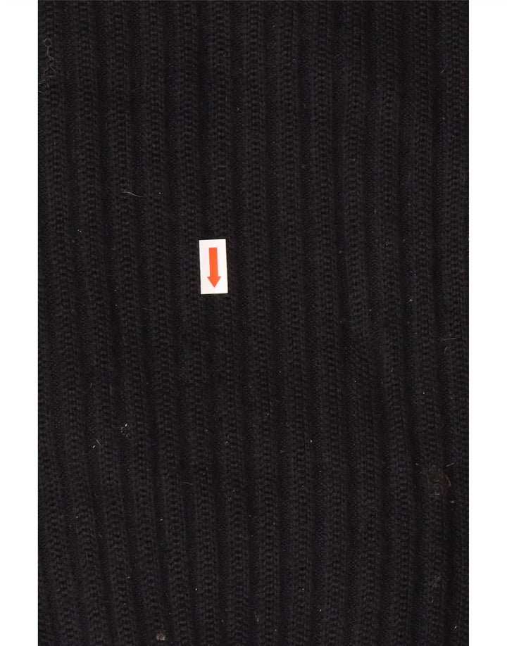 Pierre Cardin Herre Cardigan Sweater IT 56 XL Sort Polyester