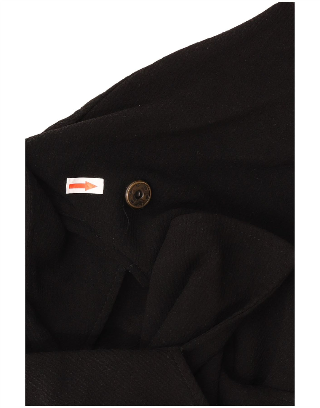 Topshop Damen Übergroßer Mantel UK 12 Mittelschwarzes Polyester