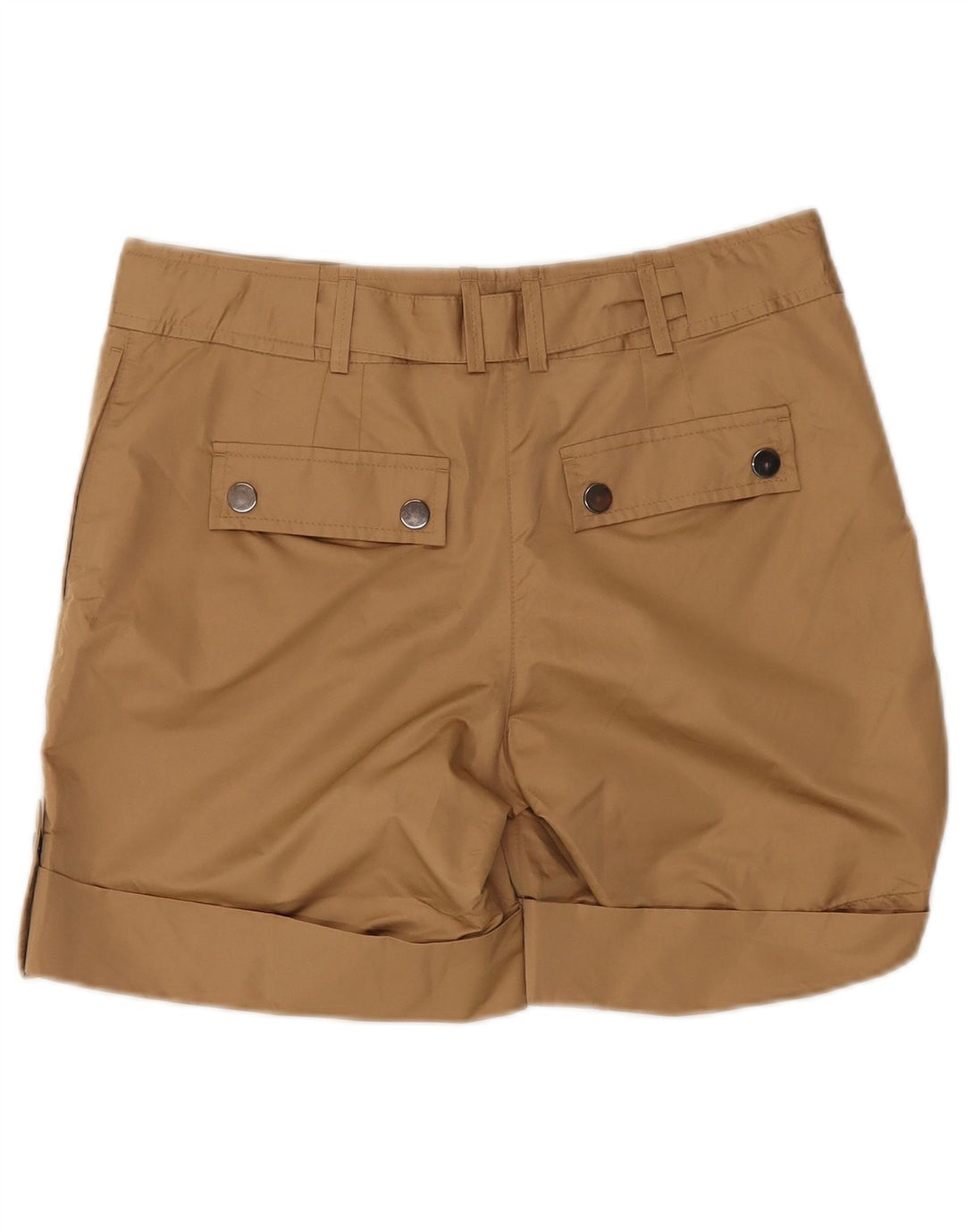 Pantaloni scurti cargo Massimo Dutti pentru femei EU 40 Medium W30 poliester bej