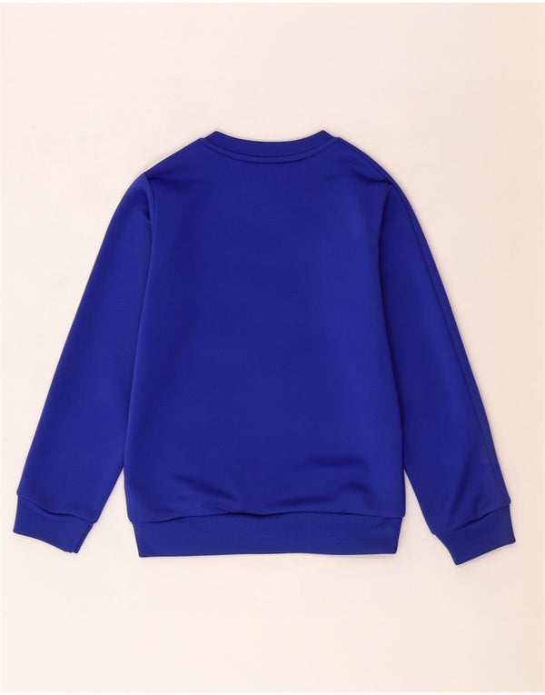 Camisola Adidas Menino Jumper 7-8 Anos Azul Poliéster