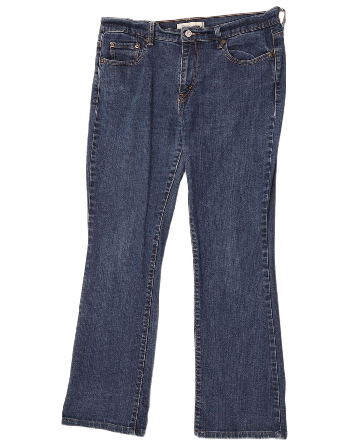 Levi's Womens 512 Bootcut Jeans US 12 Large W32 L30 Blue Cotton