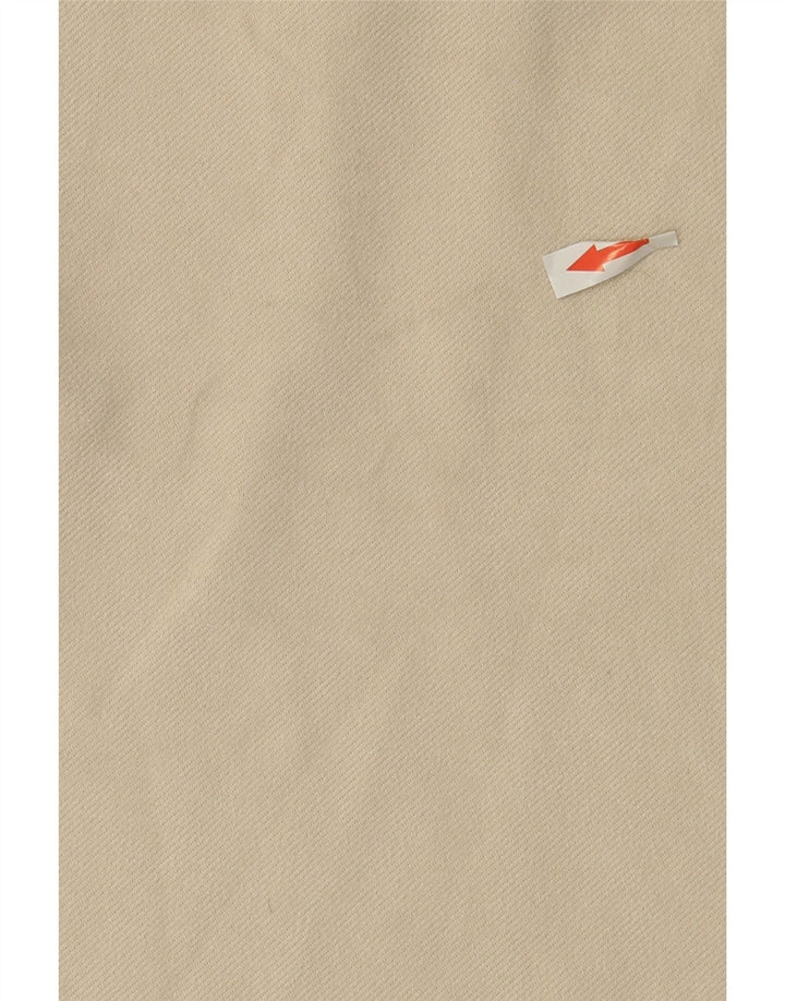 Zara Womens Shift Dress UK 14 Medium Off White Polyester