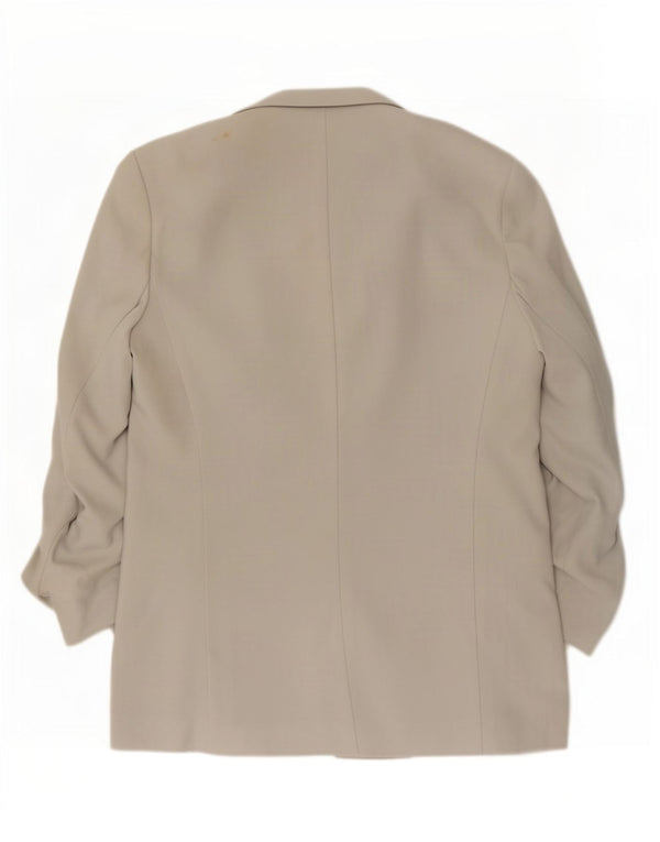 Jaqueta Marks & Spencer Longline Open Blazer Feminina Reino Unido 12 Médio Cinza