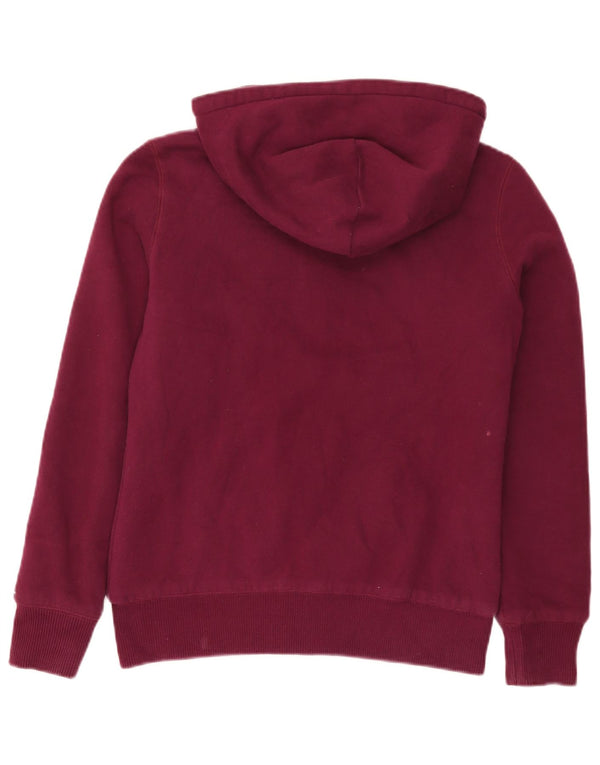 Maglione con cappuccio e zip grafica Sherpa da donna Tommy Hilfiger UK 14 marrone medio