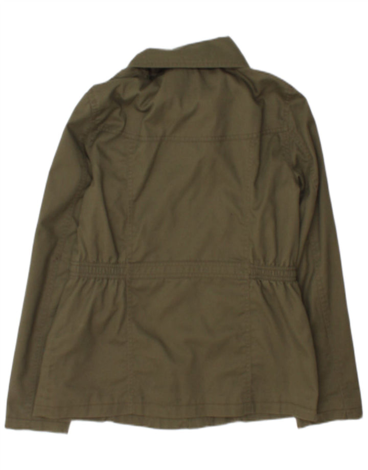 Solo giacca bomber da donna UK 12 poliestere verde medio