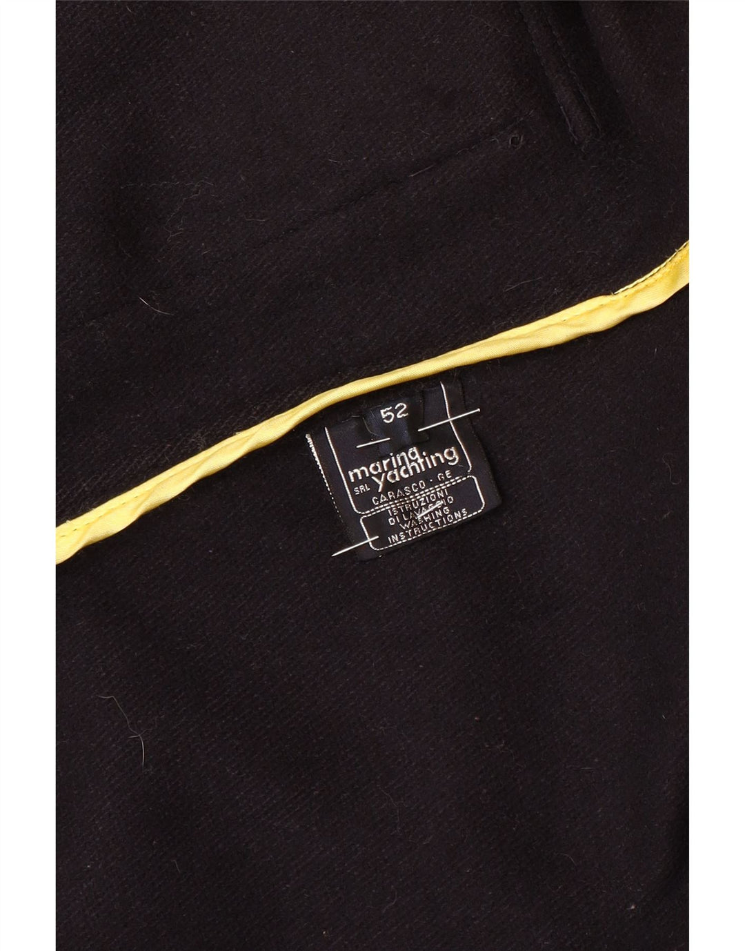 Marina Yachting Mens Duffle Coat IT 52 XL Navy Blue