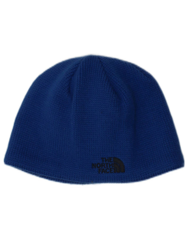 The North Face Mens Graphic Beanie Hat One Size Blue Acrylic Winter