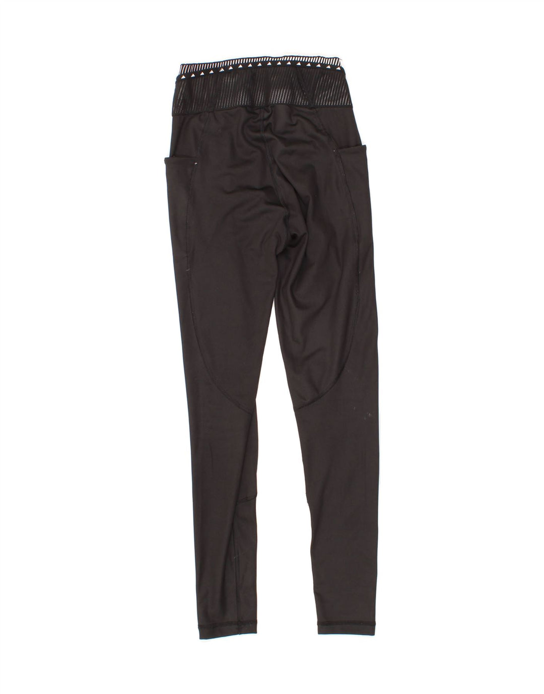ADIDAS Womens Leggings UK 4/6 XS Black Polyester Vintage Adidas and Second-Hand Adidas from Messina Hembry 
