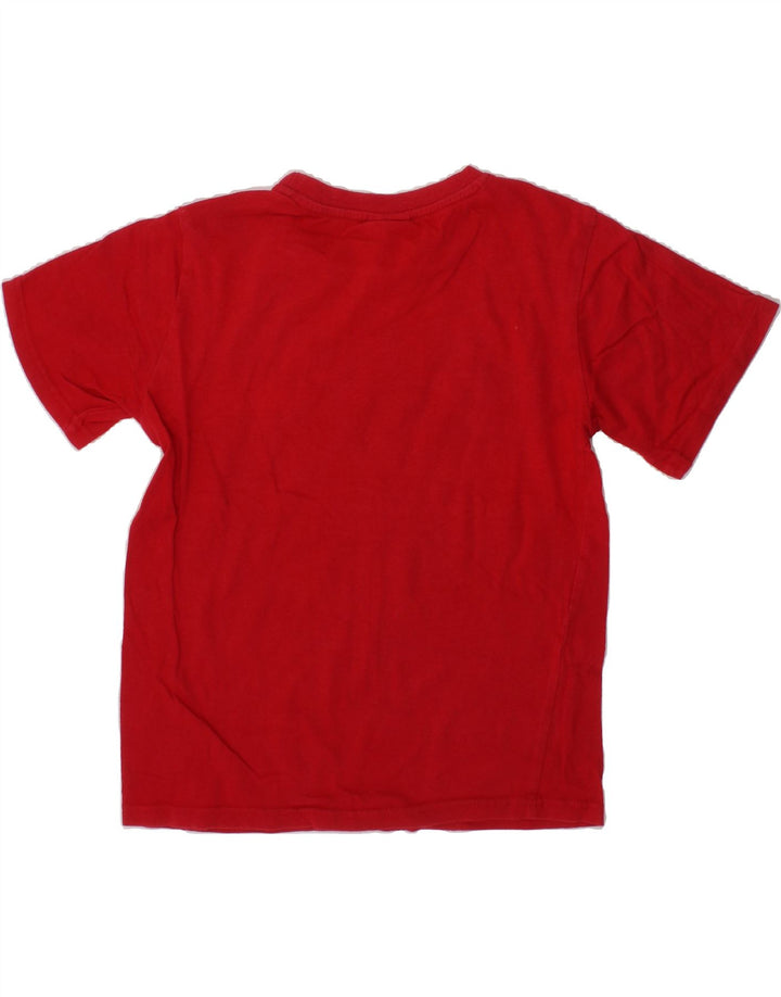 FILA Boys Graphic T-Shirt Top 7-8 Years Medium Red Cotton Vintage Fila and Second-Hand Fila from Messina Hembry 