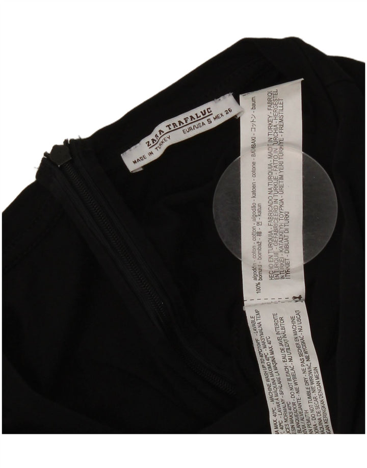Kombinezon damski Zara UK 10 Small, czarny, bawełniany