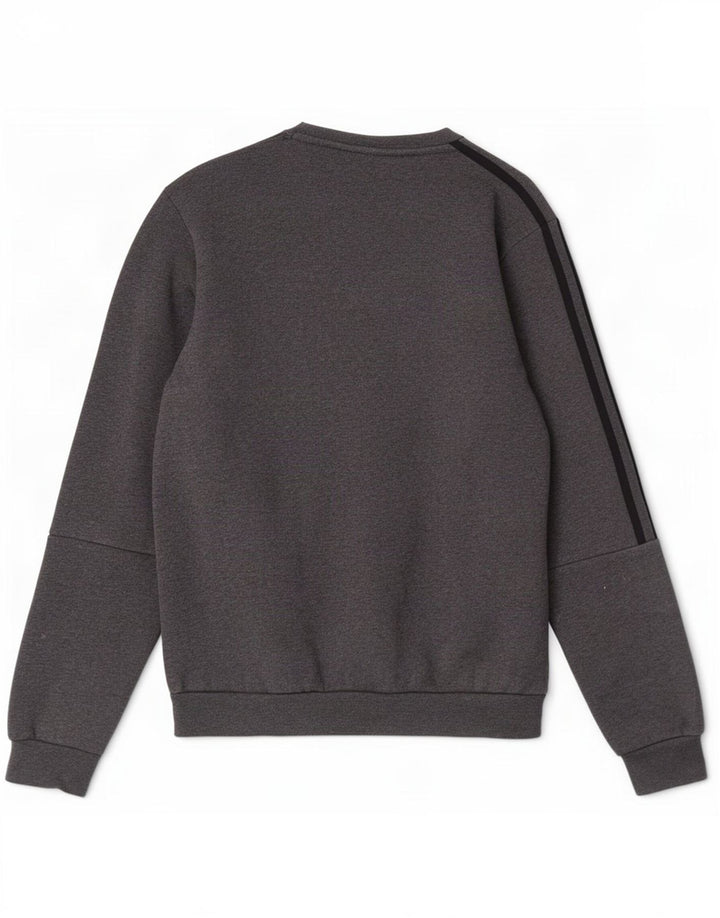 Adidas Mens Sweatshirt Jumper Small Grey Cotton