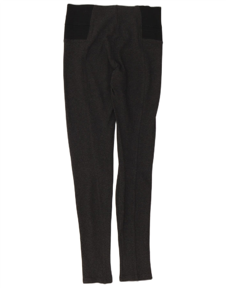 Zara Womens Leggings UK 12 Medium  Grey