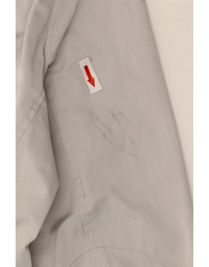 Brema Womens Short Pea Coat IT 48 XL Grey Nylon