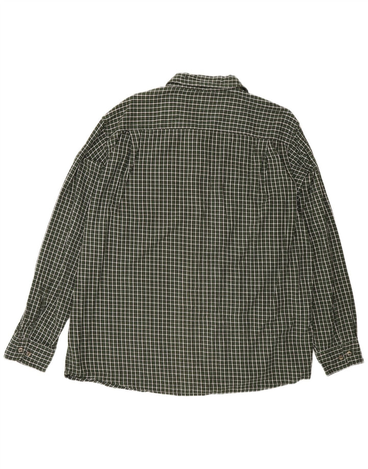 Wrangler Chemise en flanelle pour homme XL à carreaux verts