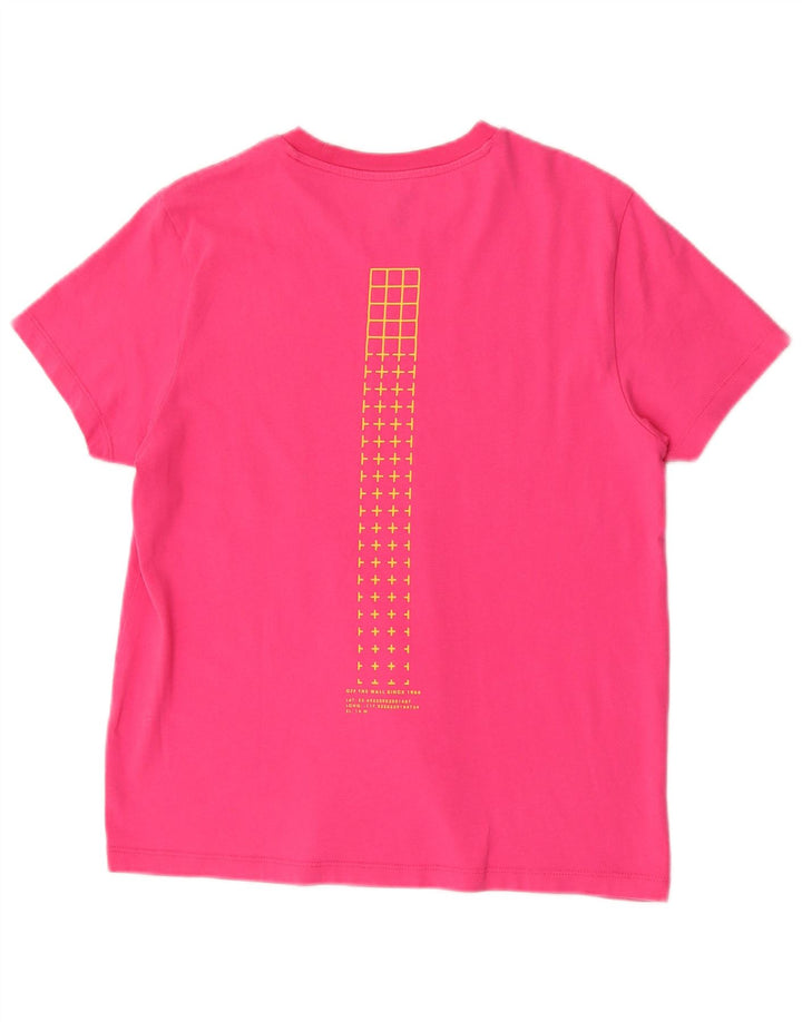 Maglietta grafica da donna Vans Top UK 14 Rosa medio
