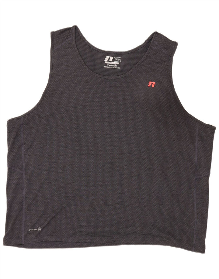 Russell Athletic Débardeur pour homme 2XL Gris Polyester
