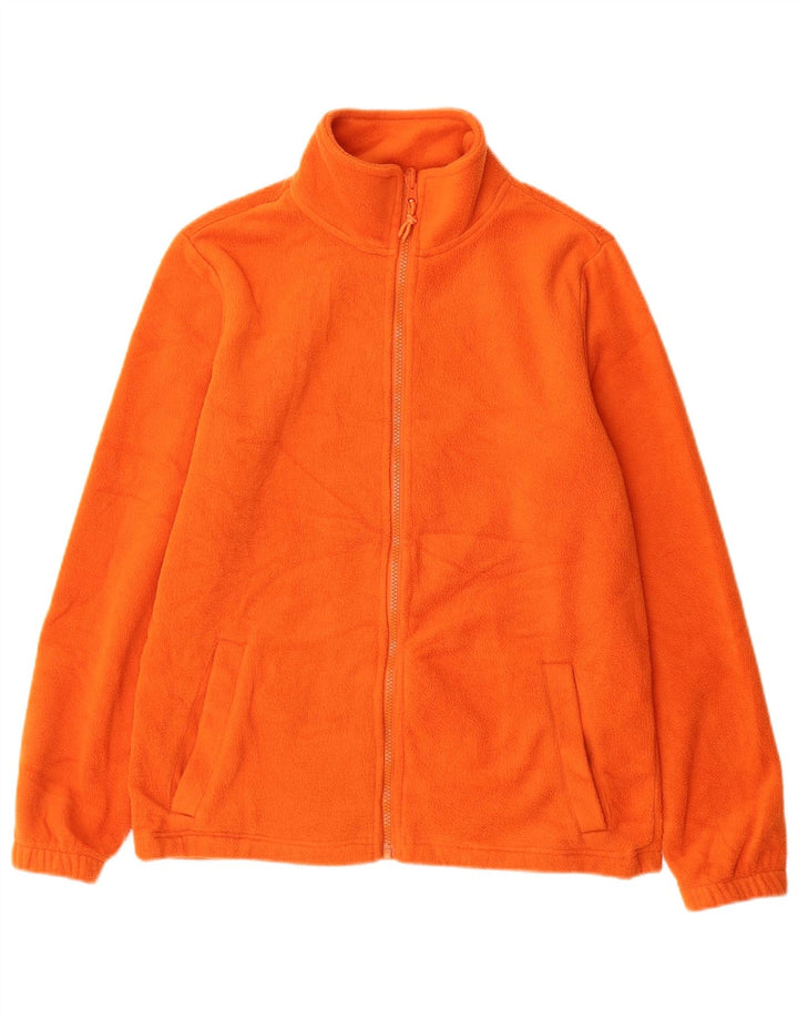 Mountain Warehouse Mens Liner Fleece Jacket UK 34 XS Orange Polyester