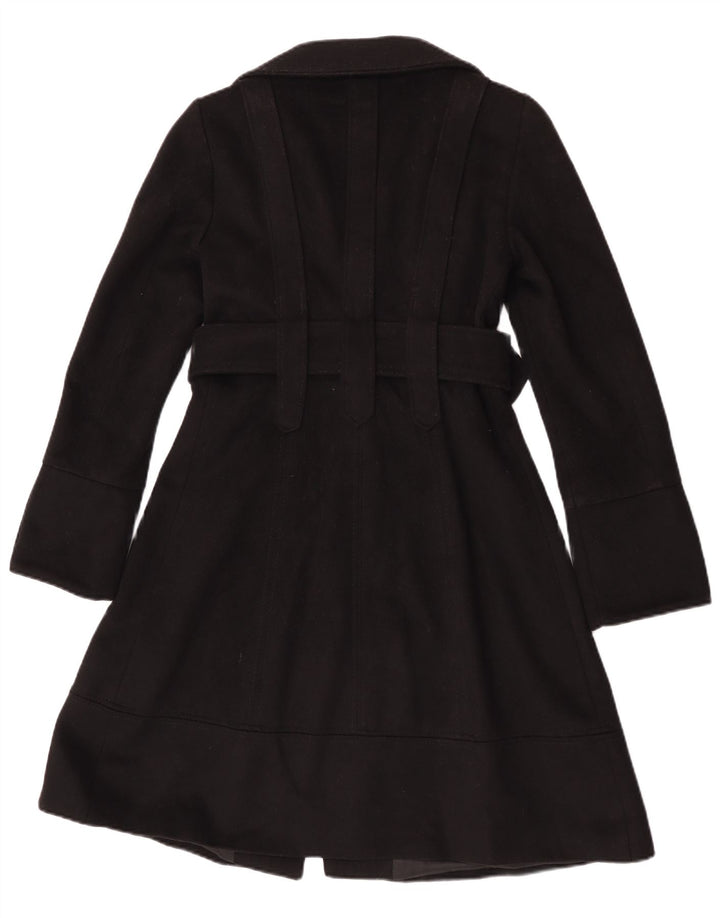 Zara Womens Overcoat UK 6 XS Black