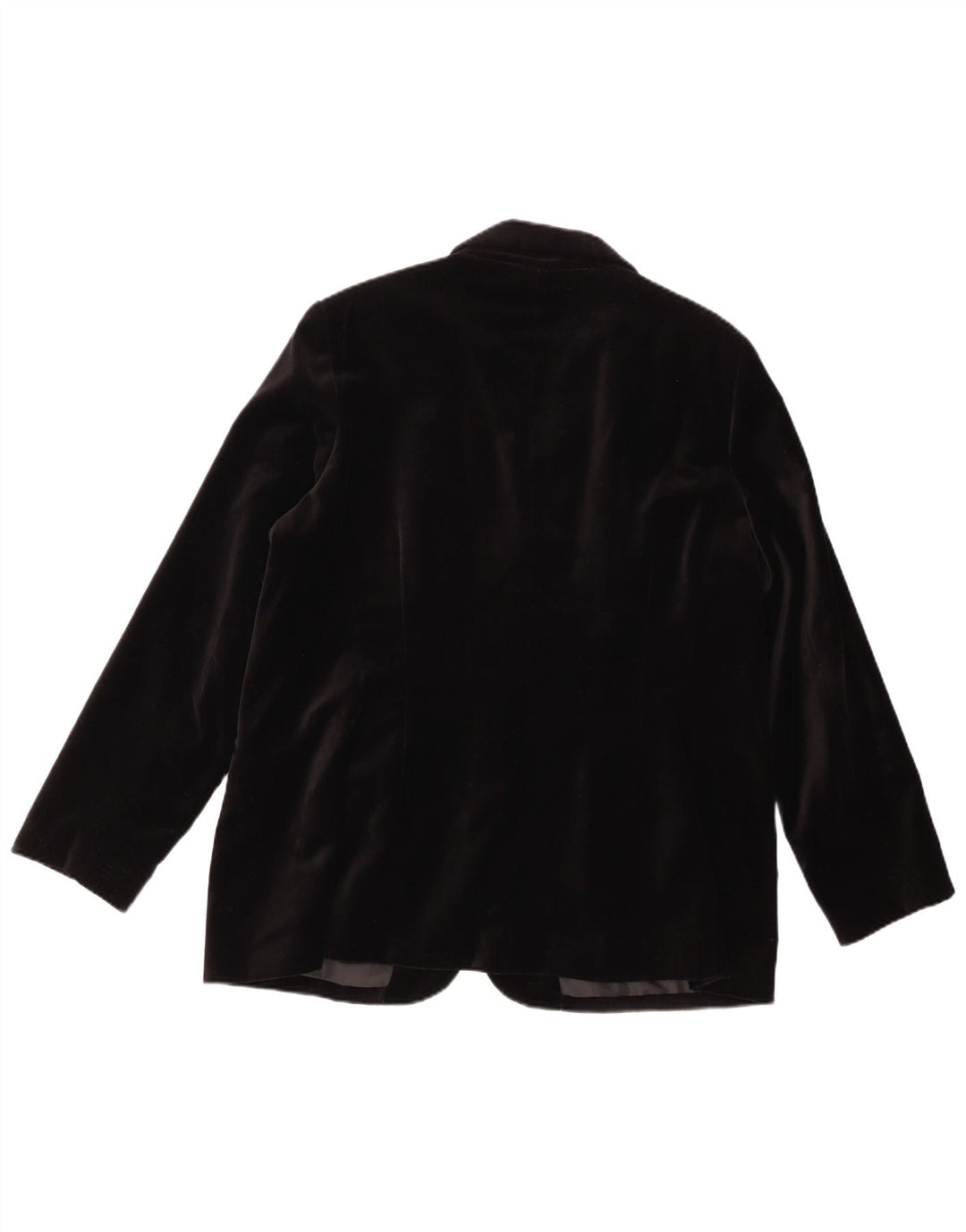 Womens 2 Button Velvet Blazer Jacket UK 22 3XL