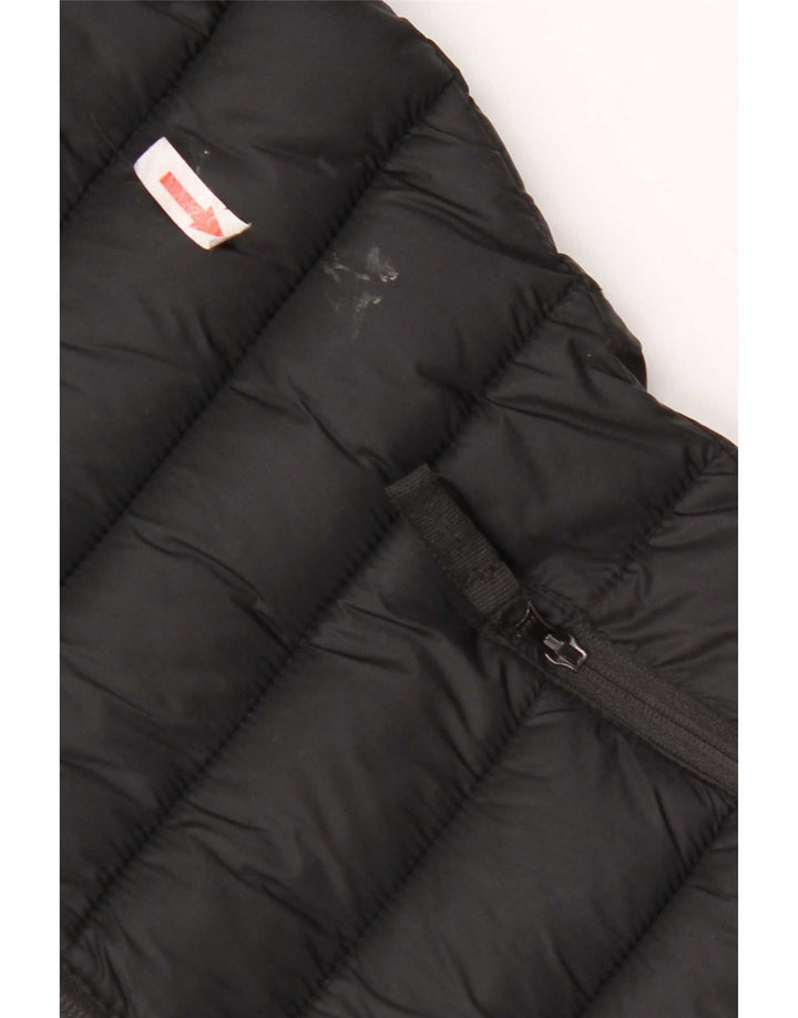 Berghaus Girls Hooded Padded Jacket 9-10 Years Black Polyester