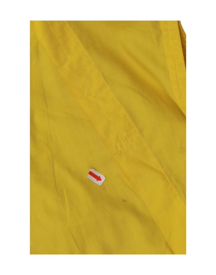 FACIBA Mens Utility Gilet IT 46 Small Yellow Polyester