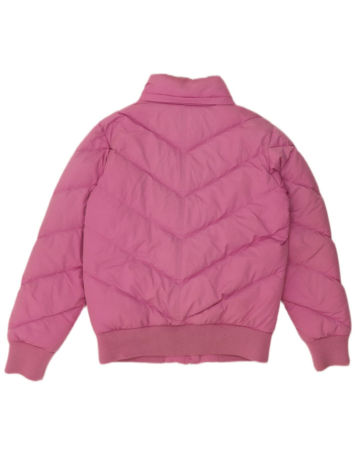 Nike Girls Padded Jacket 13-14 Years XL Pink Polyester