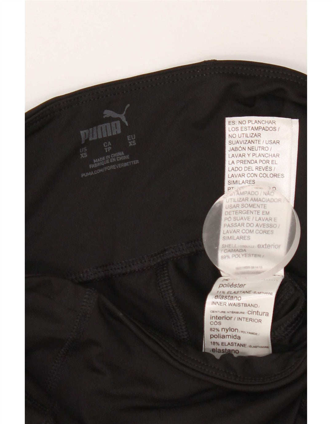 Leggings pentru femei Puma UK 4 XS poliester negru