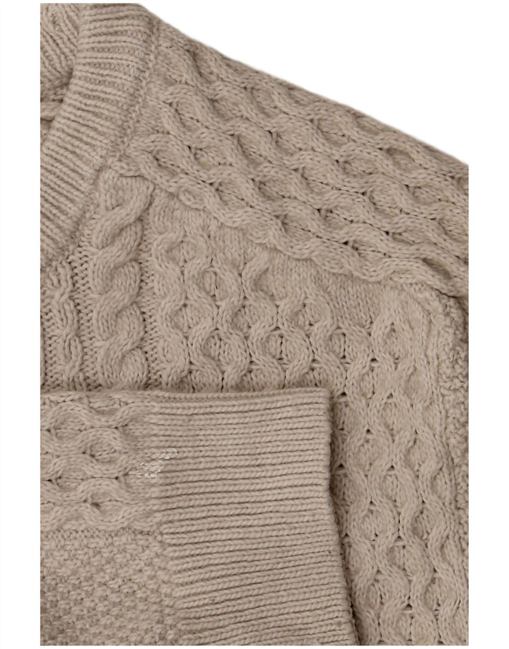 Maglione maglione girocollo da uomo Marks & Spencer XL grigio poliestere