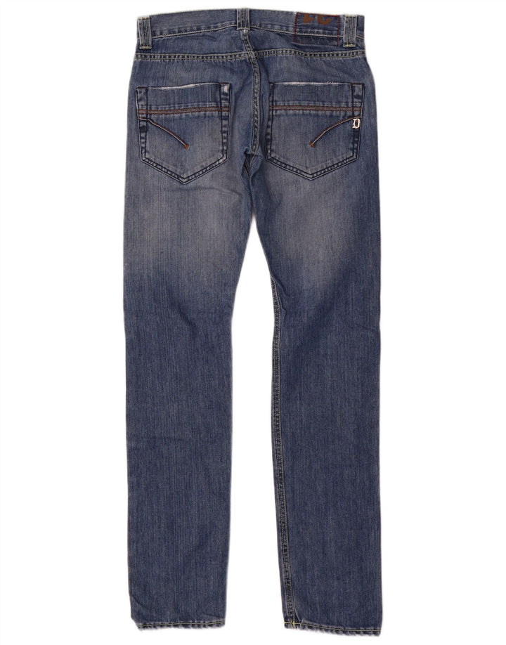 Dondup Mens Slim Jeans W31 L33 Blue Cotton
