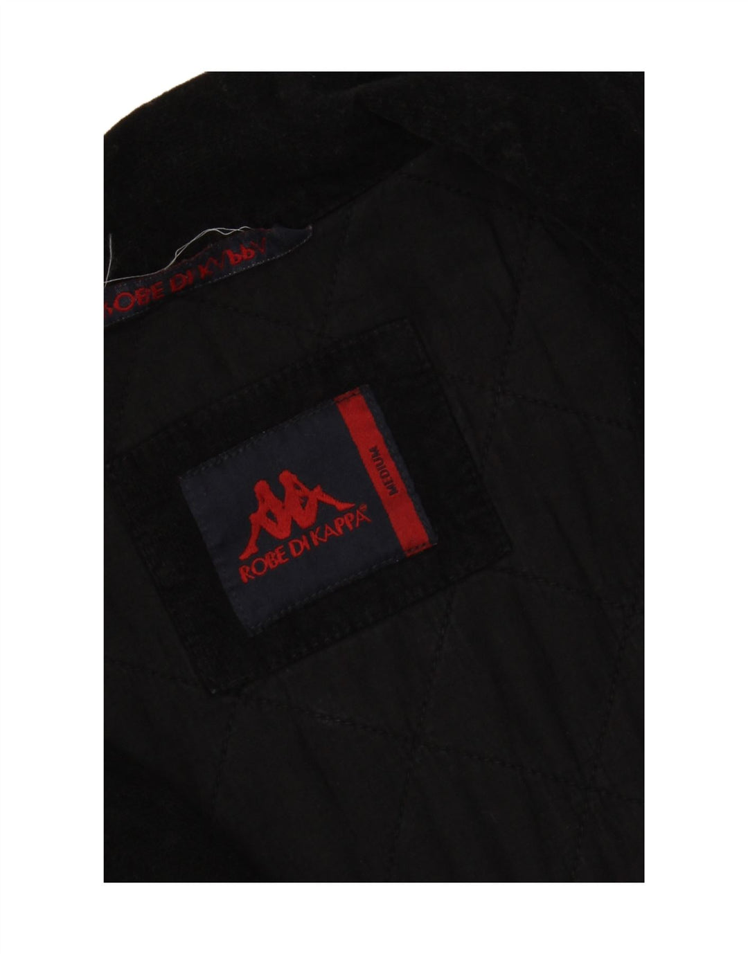 KAPPA Mens Military Jacket UK 38 Medium Navy Blue Cotton