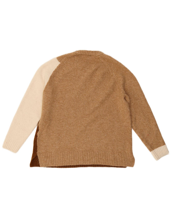Marks & Spencer Dametrøjetrøje med rund hals DK 12 Medium Brun