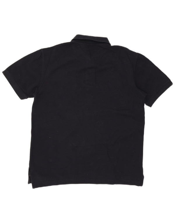 Gap Mens Classic Fit Polo Shirt Large Navy Blue Cotton