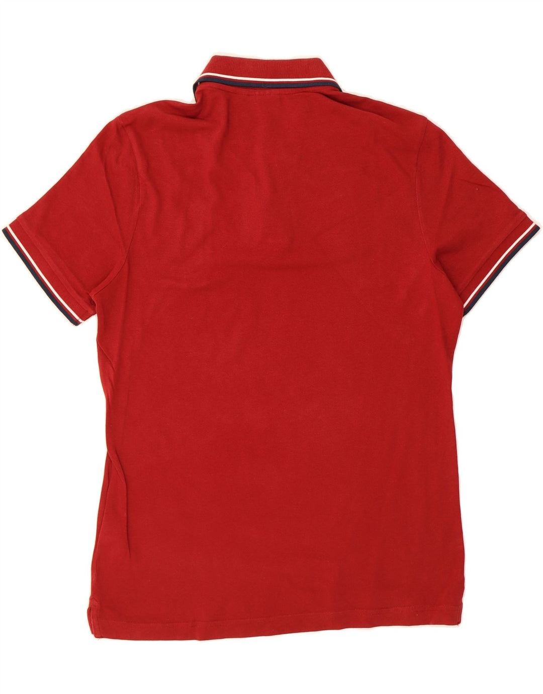 DIADORA Mens Polo Shirt Medium Red Cotton Vintage Diadora and Second-Hand Diadora from Messina Hembry 
