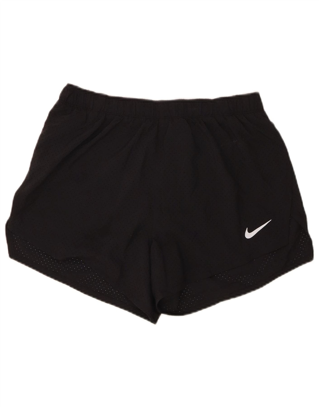 Nike Womens Dri Fit Sport Shorts UK 14 Medium Black Polyester
