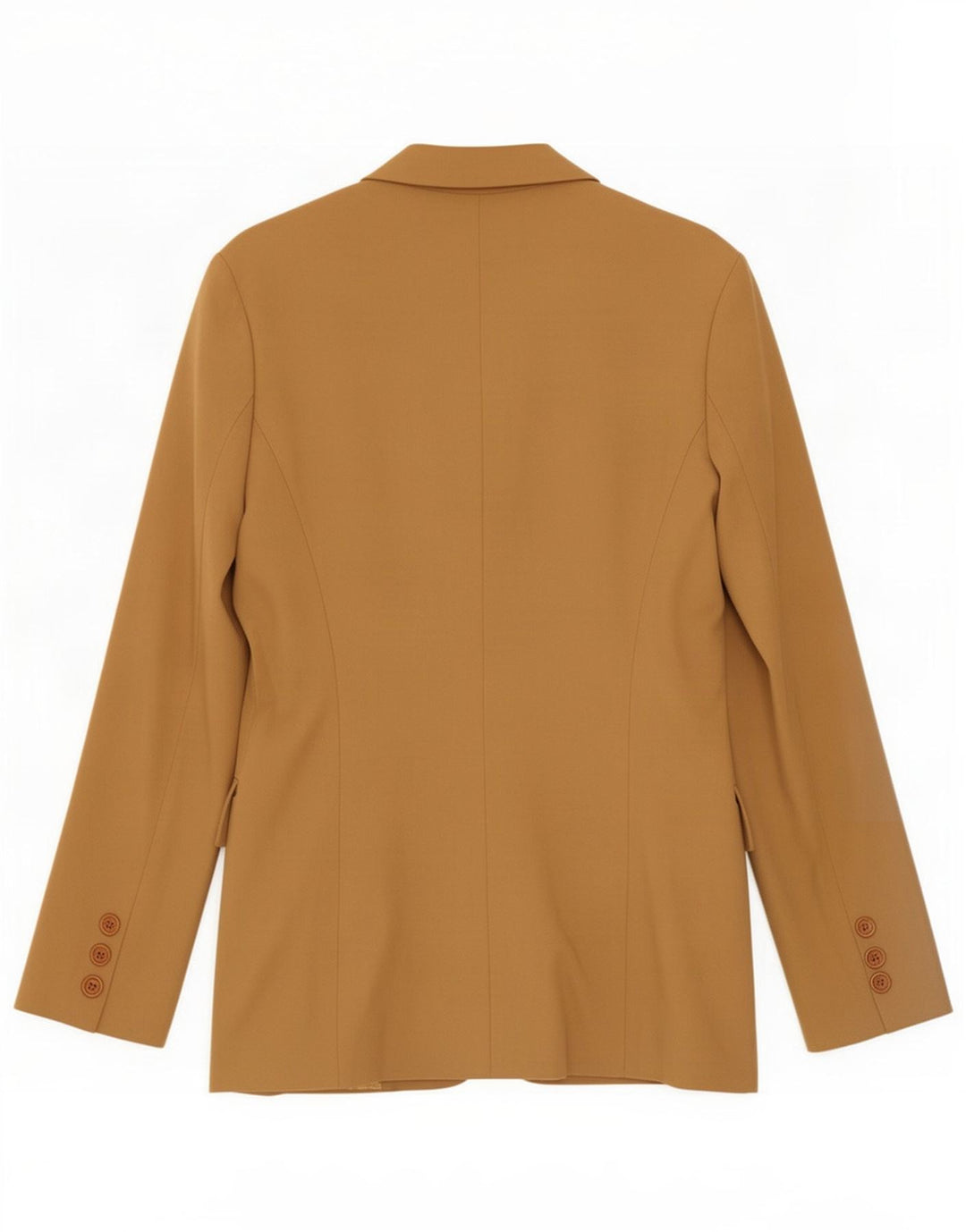Giacca blazer a 4 bottoni da donna Zara EU 40 in lana marrone medio