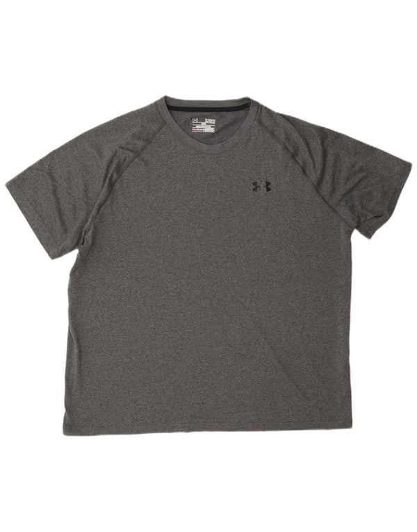 Tricou Under Armour pentru bărbați Heat Gear Top XL, gri pătat