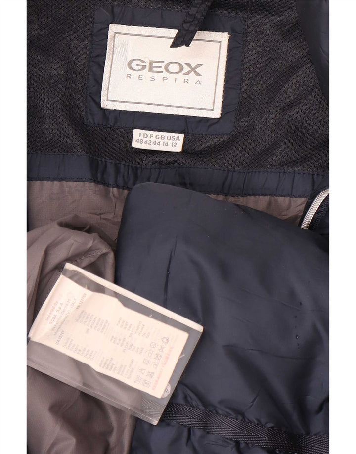 Abrigo acolchado para mujer Geox UK 44 Grande Poliéster azul marino
