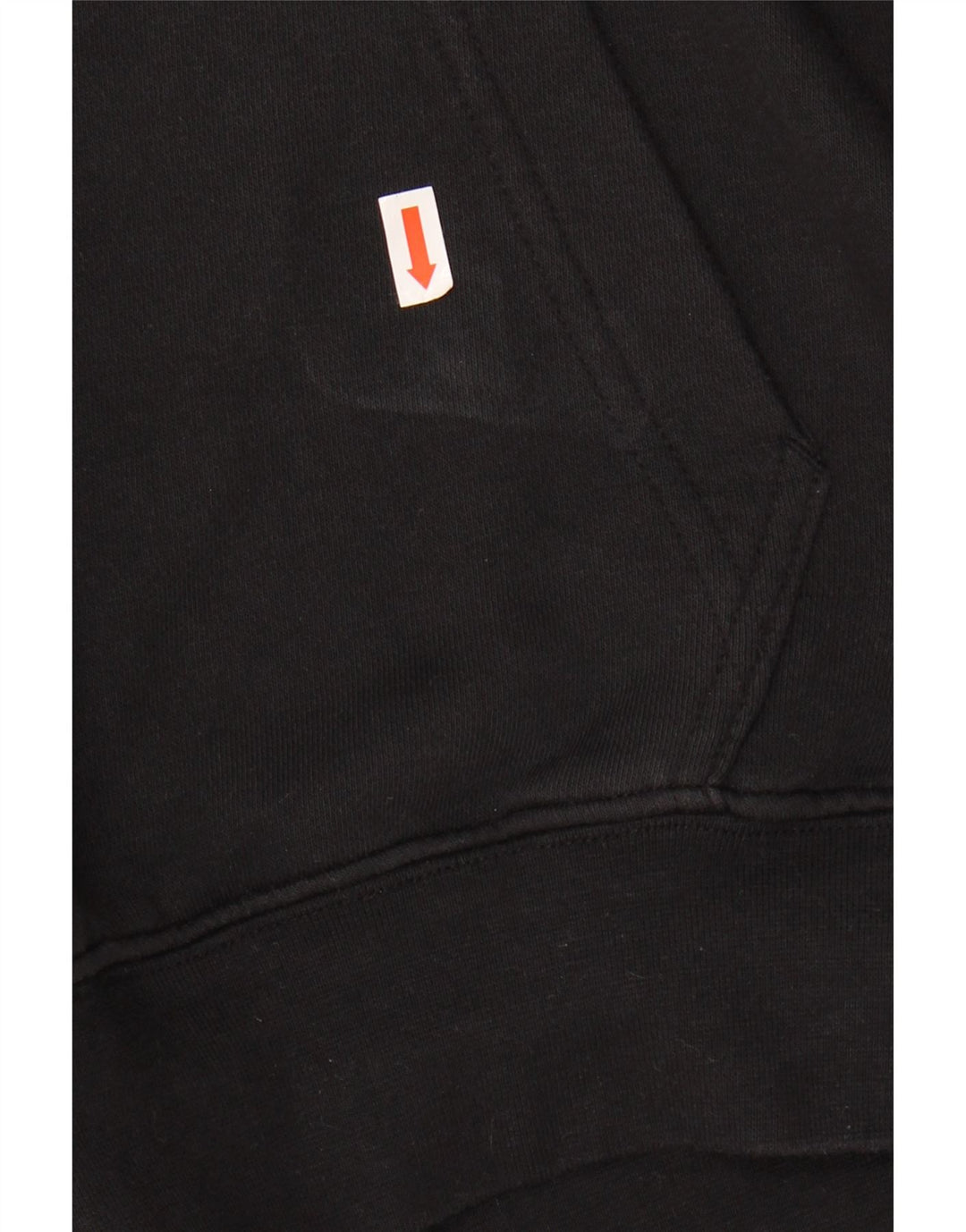 NIKE Mens Graphic Hoodie Jumper Medium Black Cotton