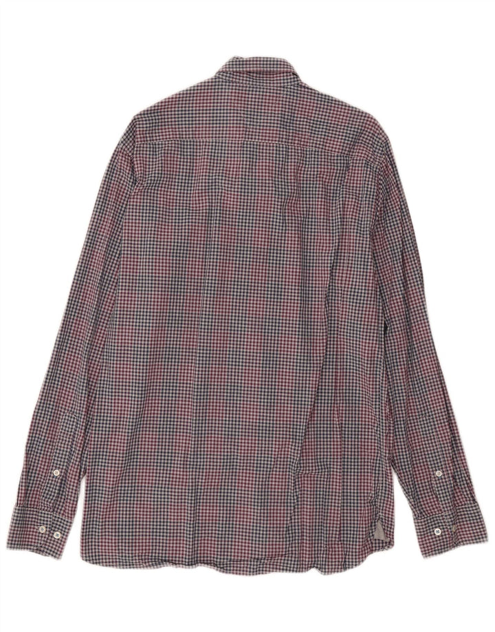Tommy Hilfiger Mens New York Fit Flannel Shirt Medium Multicoloured Gingham